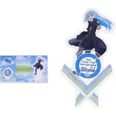 卡宝文创 关于我转生变成史莱姆这档事 快闪 台谷 利姆鲁米莉姆朱菜 吧唧立牌钥匙扣 徽章