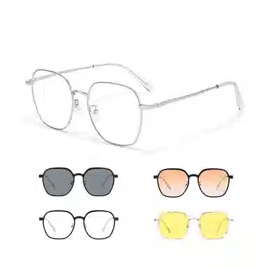 佐川 超轻时尚多边形眼镜 百搭单品 素颜神器 修饰脸型可配 光学镜架 男女同款情侣款