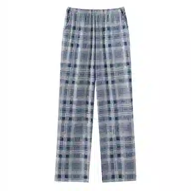 兰缪 保暖休闲可外穿长裤秋冬季睡裤 男款 图片色