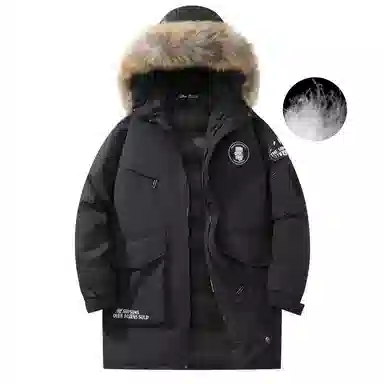 The Simpsons Letter Embroidered Parka