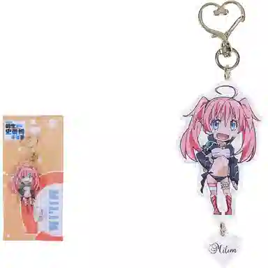 卡宝文创 关于我转生变成史莱姆这档事 快闪 台谷 利姆鲁米莉姆朱菜 吧唧立牌钥匙扣 徽章