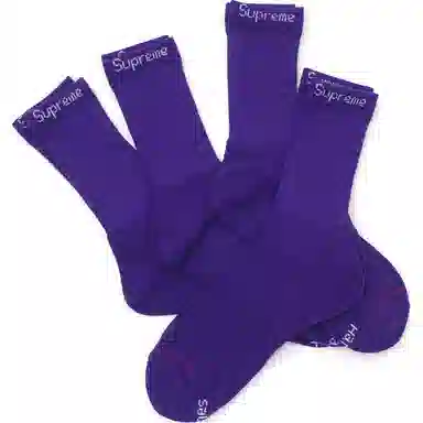 Supreme x Hanes Crew Socks
