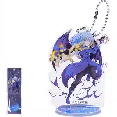 卡宝文创 关于我转生变成史莱姆这档事 快闪 台谷 利姆鲁米莉姆朱菜 吧唧立牌钥匙扣 徽章