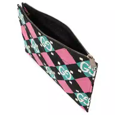 Gucci GG Print Clutch