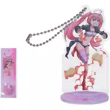 卡宝文创 关于我转生变成史莱姆这档事 快闪 台谷 利姆鲁米莉姆朱菜 吧唧立牌钥匙扣 徽章