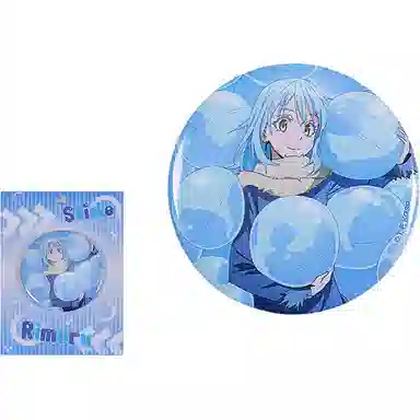 卡宝文创 关于我转生变成史莱姆这档事 快闪 台谷 利姆鲁米莉姆朱菜 吧唧立牌钥匙扣 徽章