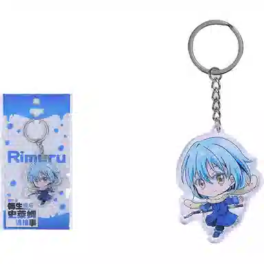 卡宝文创 关于我转生变成史莱姆这档事 快闪 台谷 利姆鲁米莉姆朱菜 吧唧立牌钥匙扣 徽章