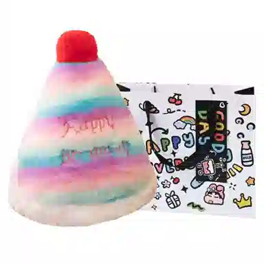 艾情草之恋 可爱翻转蛋糕帽 陪伴治愈 玩偶周边