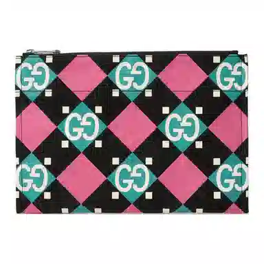 Gucci GG Print Clutch