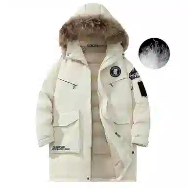 The Simpsons Letter Embroidered Parka