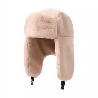 俞兆林 护耳帽女冬季加绒加厚男冬天骑行户外骑车防风保暖毛绒帽子东北防寒帽子 可调节 雷锋帽 男女同款情侣款