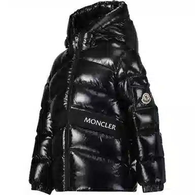 Moncler Kids Down Jacket Black