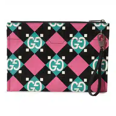 Gucci GG Print Clutch
