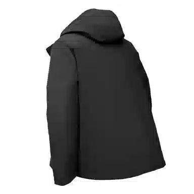 雅鹿 连帽拉链舒适羽绒服 男女同款