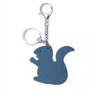 彤彤兔 真皮小众可爱 头层牛皮 钥匙扣 男女同款情侣款