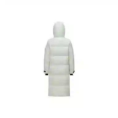 波司登 蓄热防风高蓬长款连帽羽绒服 男款