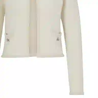 HUGO BOSS Open-Front Cardigan With Buttoned Pockets