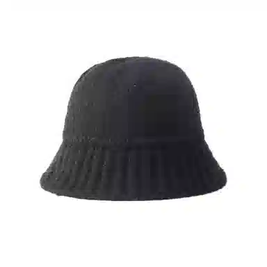 梦特娇 保暖显脸小甜美可爱纯色 腈纶 绒线帽 女款