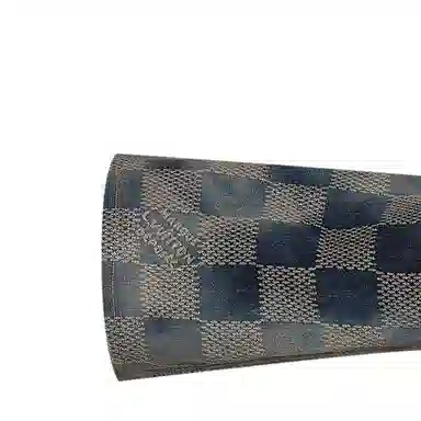 Louis Vuitton FW24 Washed Logo Flared Jeans Blue