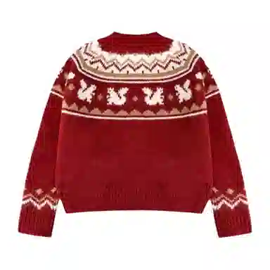 柏黛妃 加厚宽松慵懒开衫外套长袖针织衫 女款