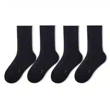 金莱克 抗菌吸湿排汗休闲柔软舒适中筒袜 男女同款 组合装