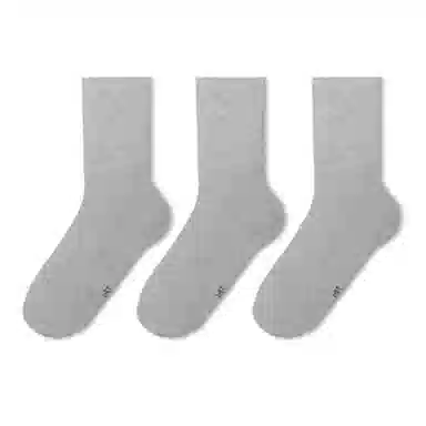 金莱克 抗菌吸湿排汗休闲柔软舒适中筒袜 男女同款 组合装