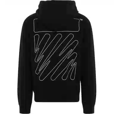 OFF-WHITE Hoodie Black