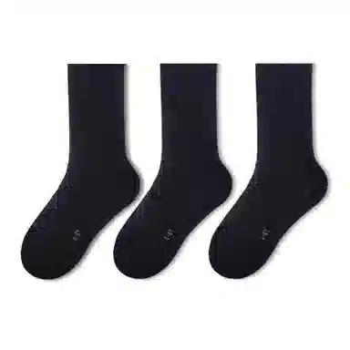 金莱克 抗菌吸湿排汗休闲柔软舒适中筒袜 男女同款 组合装