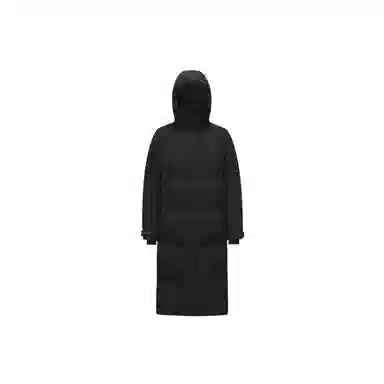 波司登 蓄热防风高蓬长款连帽羽绒服 男款