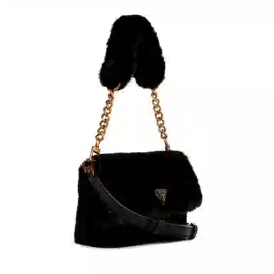 GUESS Small Square Shoulder Bag Black