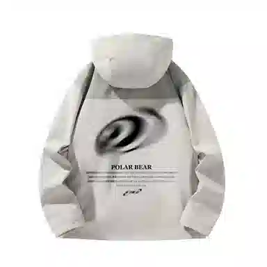 POLAR BEAR Hooded Zip Jacket