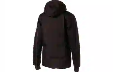 PUMA Logo Zip Hoodie Down Jacket Black