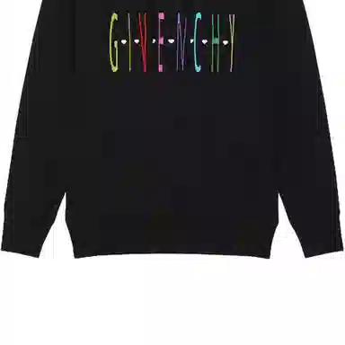 Givenchy SS23 Logo Hoodie Black