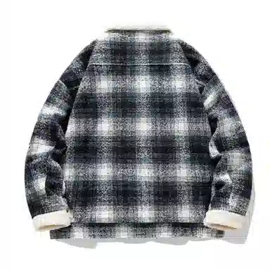 The Simpsons 90 Vintage Plaid Wool Jacket