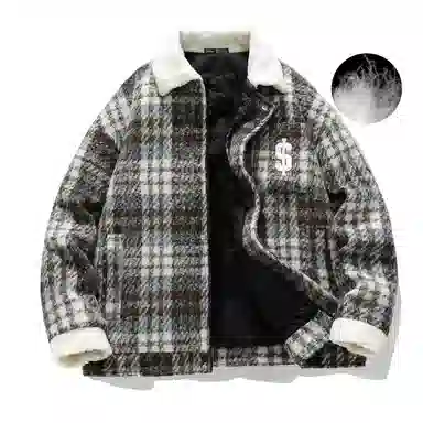 The Simpsons 90 Vintage Plaid Wool Jacket