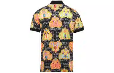 Versace Jeans Couture SS24 Black Polo