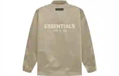 Fear of God Essentials SS22 Coaches Jacket Oak