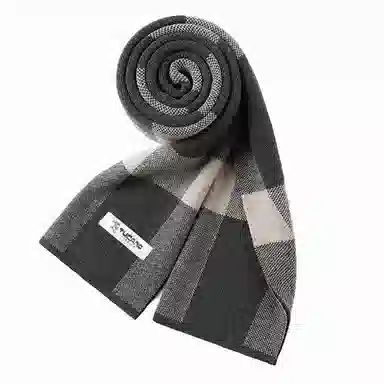 啄木鸟 加厚保暖防寒护颈 礼盒装 绒线围巾 男款