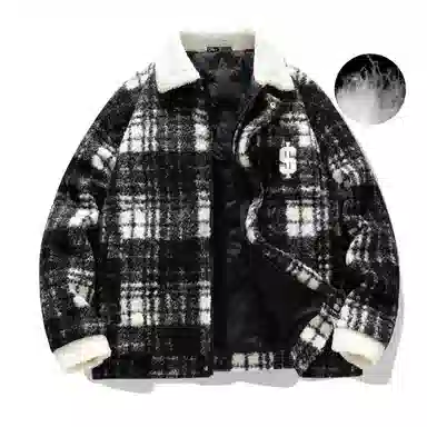 The Simpsons 90 Vintage Plaid Wool Jacket