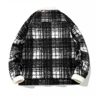 The Simpsons 90 Vintage Plaid Wool Jacket