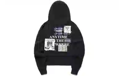 Li-Ning x PLEASURES Hoodie Black