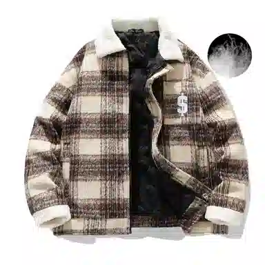 The Simpsons 90 Vintage Plaid Wool Jacket