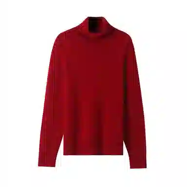 恒源祥 高端品质精细厚款高领针织衫 女款