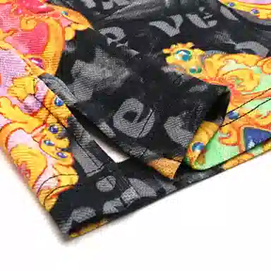 Versace Jeans Couture SS24 Black Polo