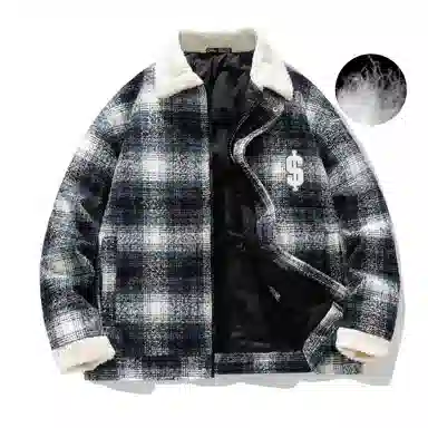 The Simpsons 90 Vintage Plaid Wool Jacket