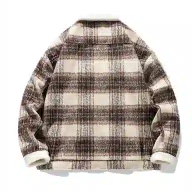 The Simpsons 90 Vintage Plaid Wool Jacket