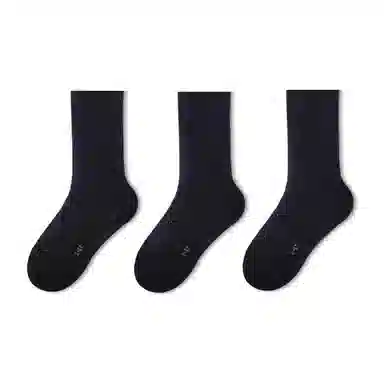 金莱克 抗菌吸湿排汗休闲柔软舒适中筒袜 男女同款 组合装