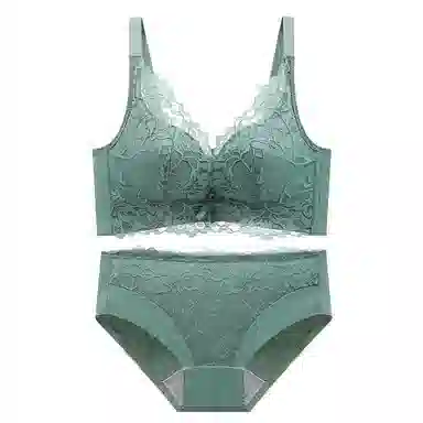 桔内 聚拢无钢圈收副乳蕾丝调整文胸 女款