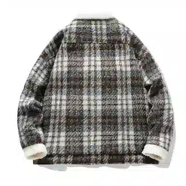 The Simpsons 90 Vintage Plaid Wool Jacket