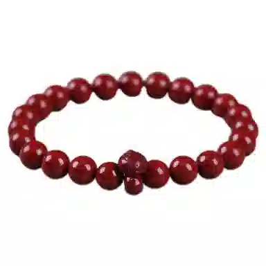 陌阡雪 国潮本命年好运转运珠十二生肖 轻奢高级感#好运 朱砂 手串 男女同款情侣款